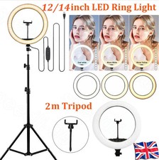 14/12in LED Selfie Ring Light