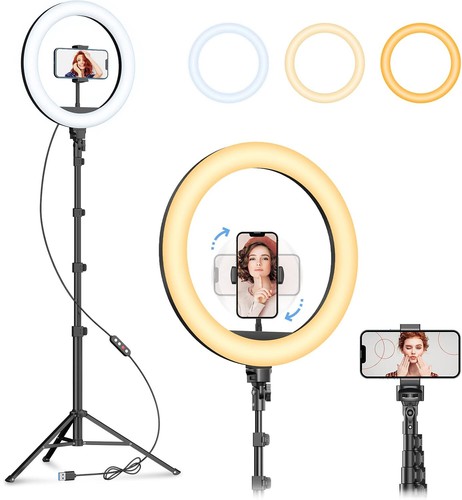 Led ring light with tripod - light,