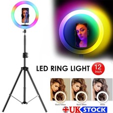 Ring Light with Tripod Stand &