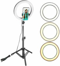 New  12" LED Ring Light Tripod