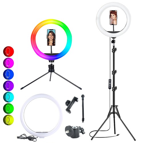 Ring light with tripod - 14",