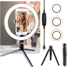 10" LED Ring Light with Stand