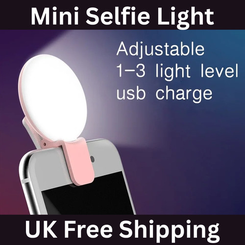 Mini selfie ring light clip - ring,