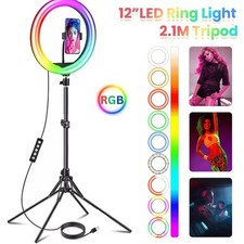 Ring Light with Tripod Stand &