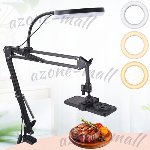 Ring light with - ring, phone