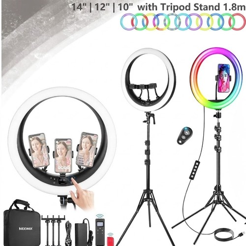 Led ring light with 1 - led,