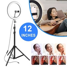 12" LED Ring Light with Tripod