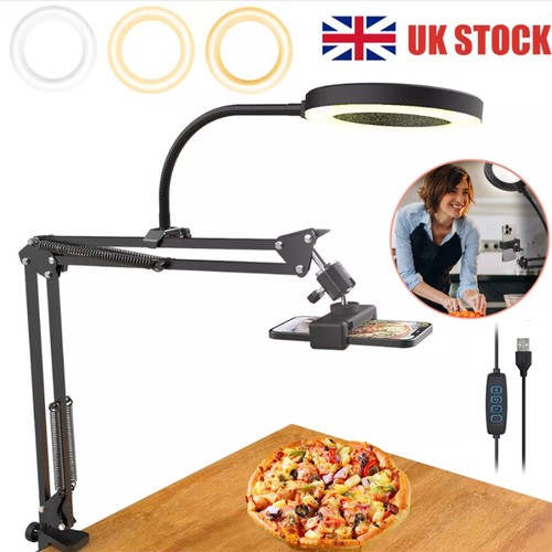 Overhead phone mount with ring - with,